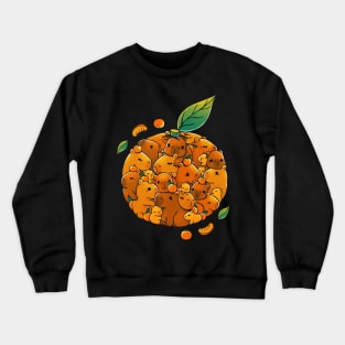 Mandarin Capibara Crewneck Sweatshirt